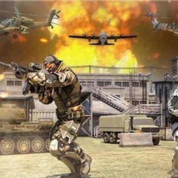 ��Ӣǹս���Army Mega Shooting