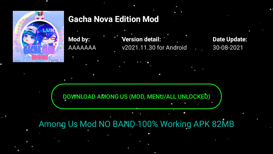 Ӳָ(Gacha Nova Edition Mod)v1.0 ׿