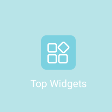 Top Widgets app