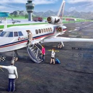城市飞行员飞行City Airplane Pilot Flight 城市飞行员飞行City Airplane Pilot Flight