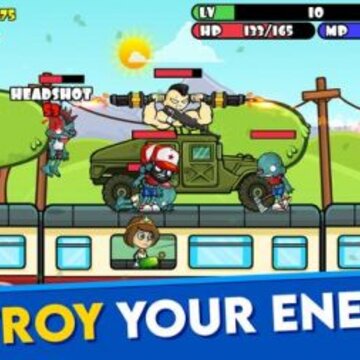 ����˺�ǹ��ʬս��Stickman and Gun: Zombie War