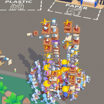 清洁工人群3DCleaners Crowd 3D 清洁工人群3DCleaners Crowd 3D