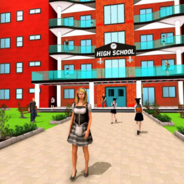 ����У԰Ů��ģ����(Virtual High School Girl)