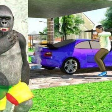 �����ɶ�����Scary Stranger: Gorilla Pranks