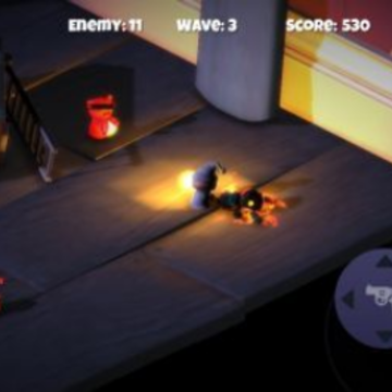 ���϶��µ���������(Top Down Survival Shooter)