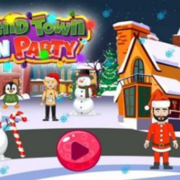 ģ��С���ѩ�ɶ�(Pretend Town Snow Party)