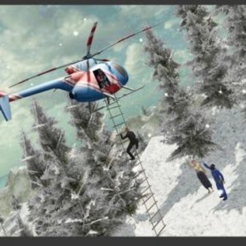 ֱ������Ԯ��Ϸ���İ�Helicopter Hill Rescue