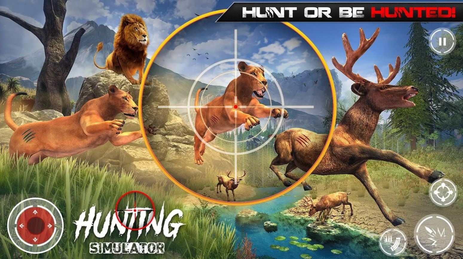 ٪޼ͿԾѻ(Wild Animal Hunting)v1.32 ׿