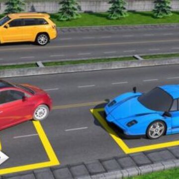 ��������ͣ��������3DPrado City Car Parking Car 3d