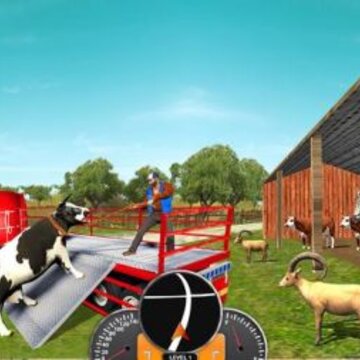 �������䳵Animal Transporter Truck Driving