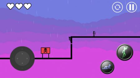 ������ܿ�����Stickman Parkour Platform 2v2.0 ��׿��