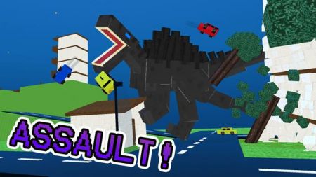 泰坦城市狂暴Blocky Titan Spino City Rampage 泰坦城市狂暴Blocky Titan Spino City Rampage