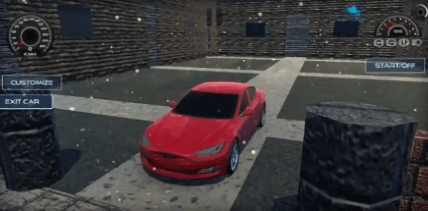 ˹мʻ(Tesla City Drive Game Simulation)v4 ׿