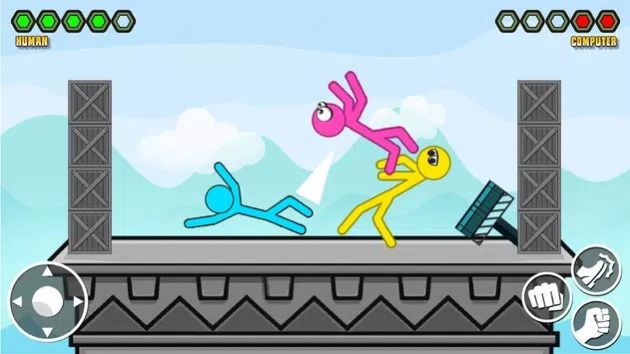 ����˶�������Ϸ(Stickman Kick Fighting Game)v1.1 ��׿��