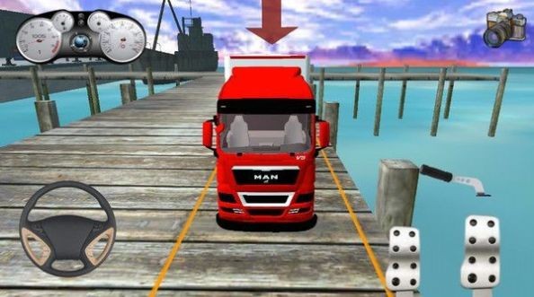 ��ʵ��ҳ�ģ��Semi Driver: Trailer Parking 3Dv1.6 ��׿��