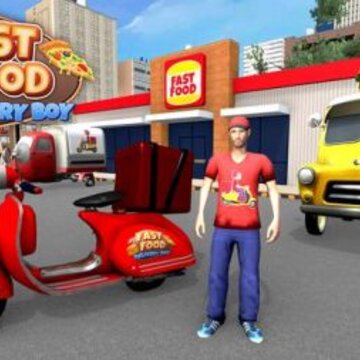 外卖小哥模拟器Fast Food Delivery Boy 外卖小哥模拟器Fast Food Delivery Boy