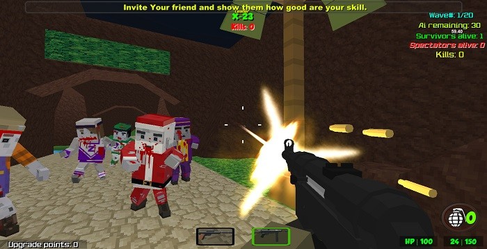 �����˽�ʬģ����(Blocky Combat Strike Zombie Survival)v1.29 ��׿��