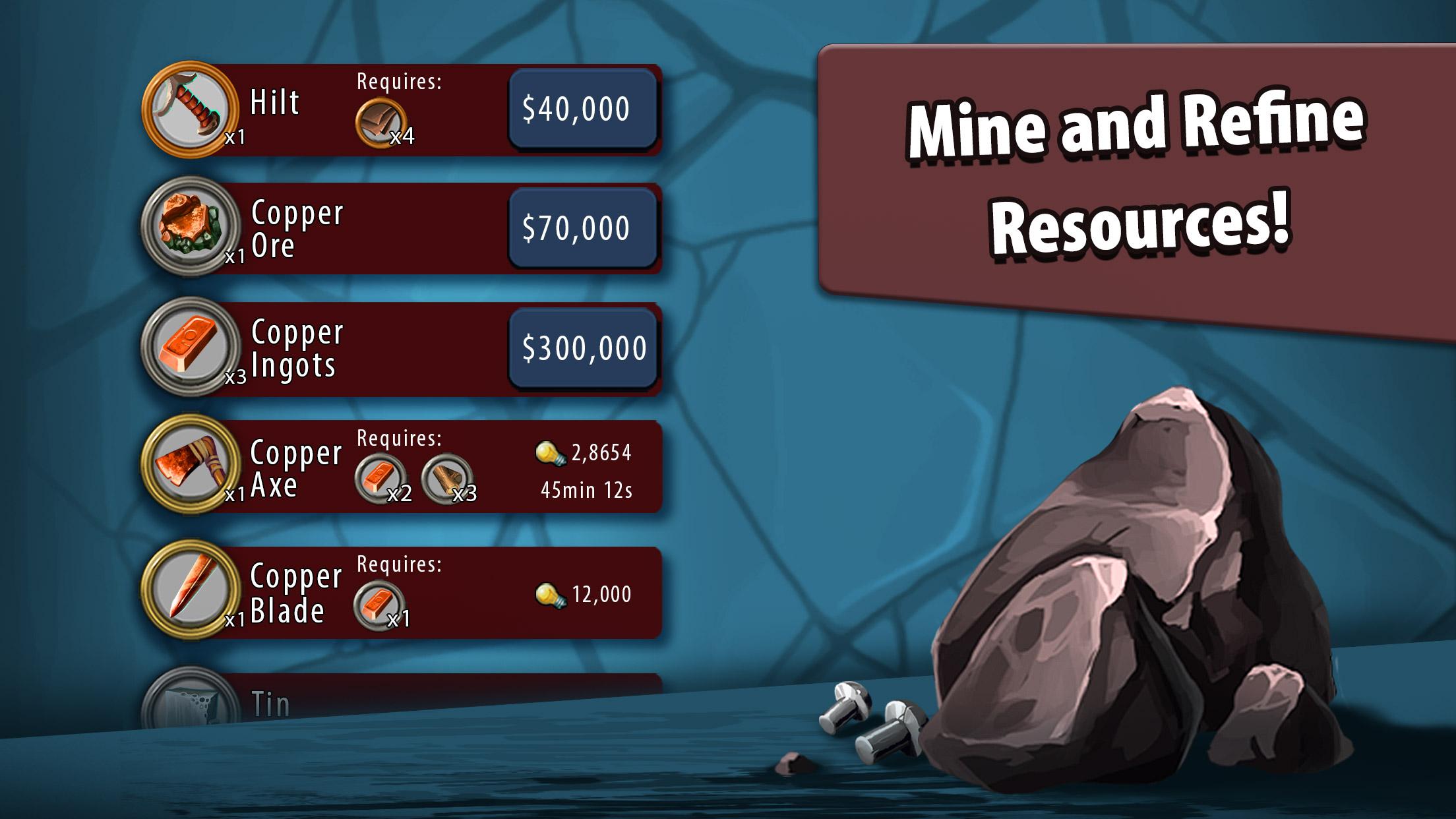 �������õ������Crafting Idle Clicker��v5.4.2 ���İ�