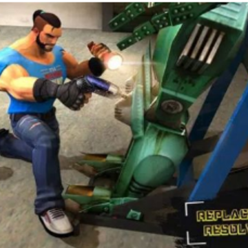 �����Ļ����˻�еս��(Real Robot Mechanic Workshop)