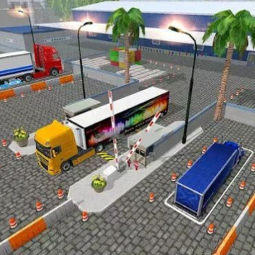 ���ʹ���ֿ���ͣ��ģ����(Heavy Big Gear Truck Parking simulator 3D)