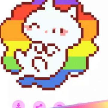 ���ؿ�����Ϳɫ��(Pixel Kawaii coloring book)