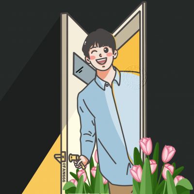 很低调不明显的插画情头 不容易发现的低调情头