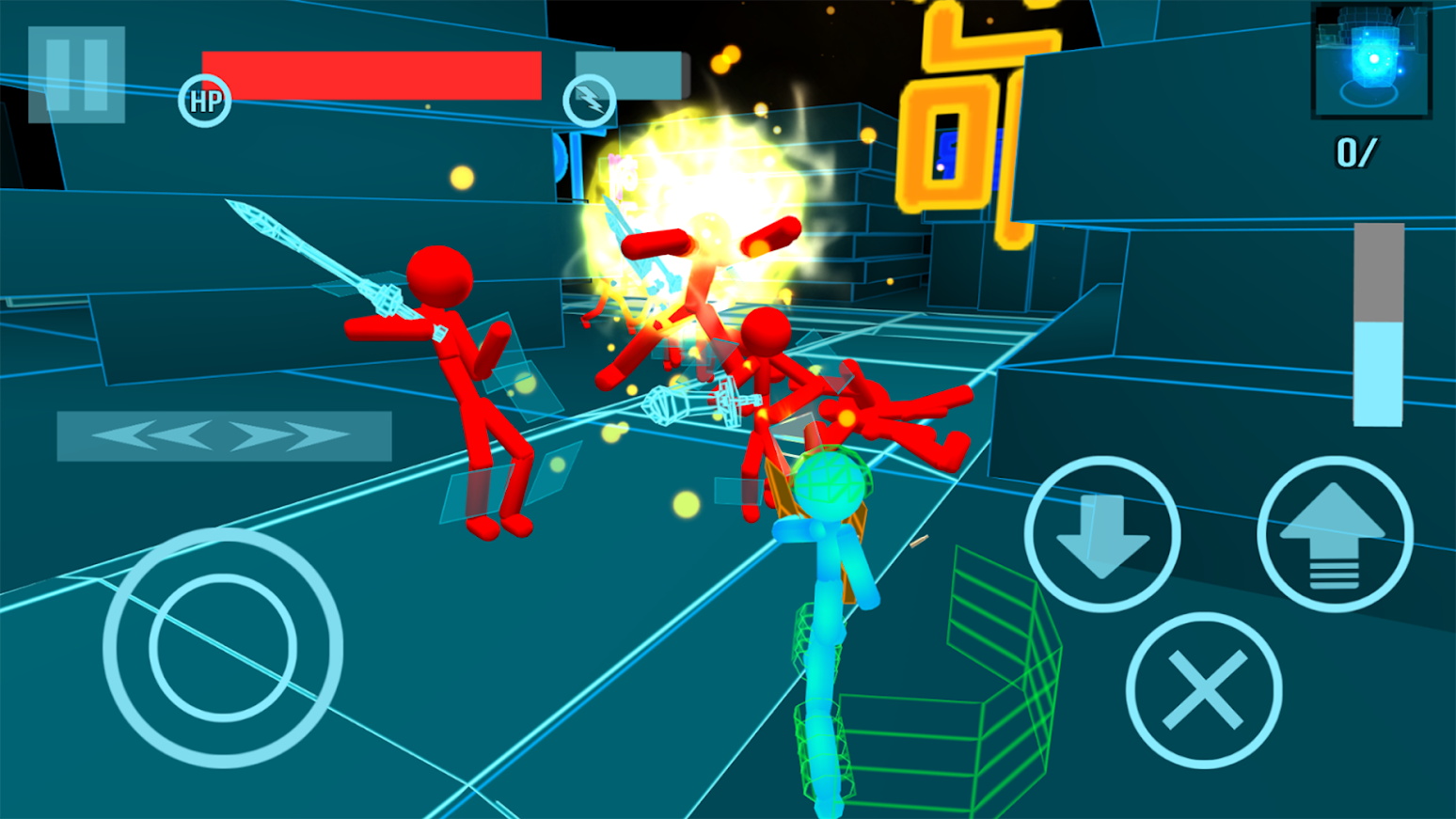 ����˿Ƽ�ս��Stickman Neon Gun Warriorsv1.10 ��׿��