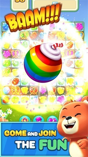 �����ǹ��ɽ����°汾(Sweet Candy Splash)v1.0.1 ��׿��