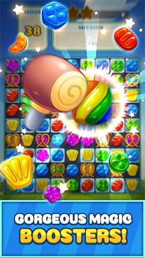 �����ǹ��ɽ����°汾(Sweet Candy Splash)v1.0.1 ��׿��