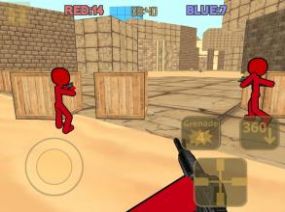 ����˷��ִ��(Stickman Counter Terror Strike)v1.10 ��׿��