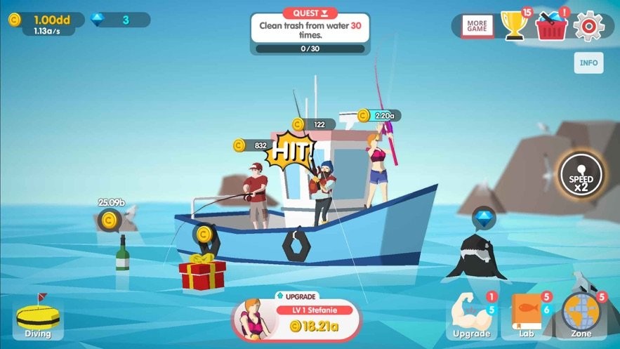 �λ���ɫ����(Dream Blue Ocean)v1.0.4 ���°�