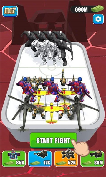����Ӣ�ۺϲ���սMerge Superheroes Fusion Battlev1.6 ��׿��