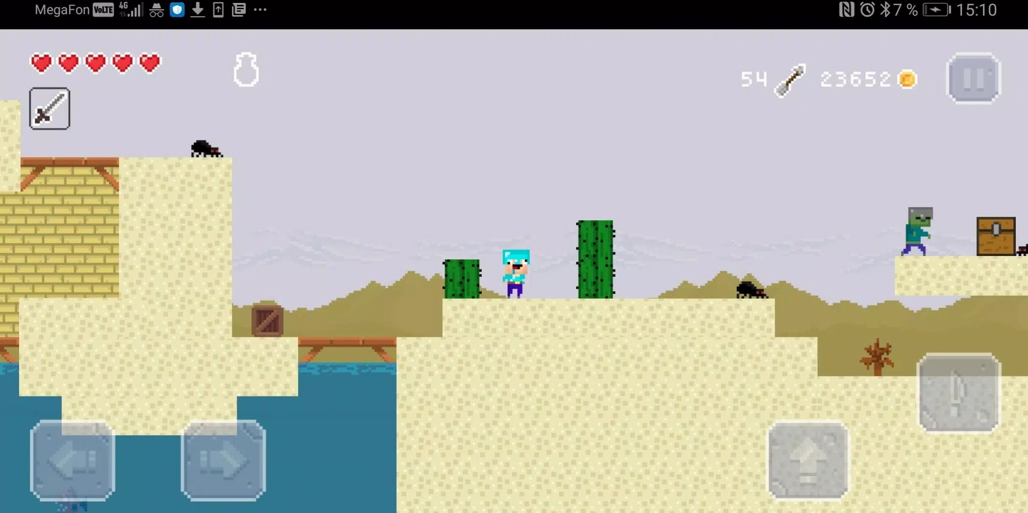 �ڿʹ�ս��ʬ��Ϸ(Adventure of Noob)v2.6 ��׿��