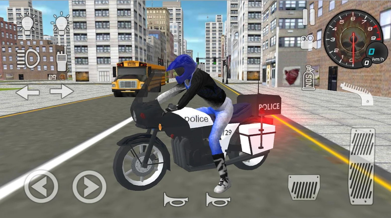 ��ʵ����Ħ�г�ģ����(Police Motorbike Sim 2020)v1.9 ��׿��