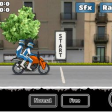 鬼火摩托车翘头(Wheelie Challenge) 鬼火摩托车翘头(Wheelie Challenge)