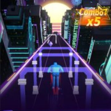 ���ֻ�ѩ�赸֮·Music Skiing Dancing Road