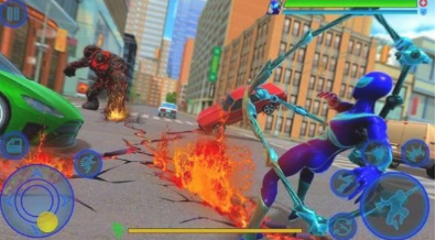 ֩����������ģ��(Spider Rope Iron Fighting Sim)