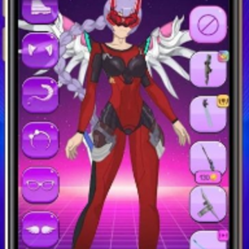 ������˶���װ��(Cyberpunk Anime Dress Up Game)