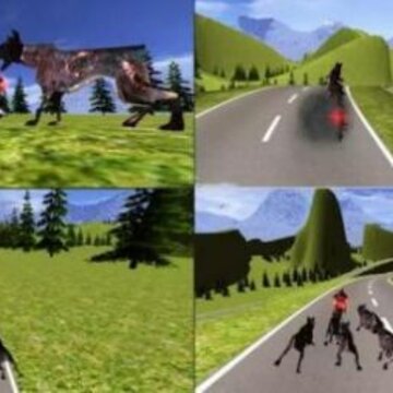 僵尸公路自行车司机 僵尸公路自行车司机