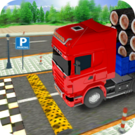 卡车停车场3D货运卡车Truck Parking 3D Cargo Truck0.1