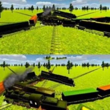 ����ײ��·ģ��Crash of Trains Railroad Sim