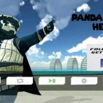 ��è������Ӣ��Superhero Fly Panda