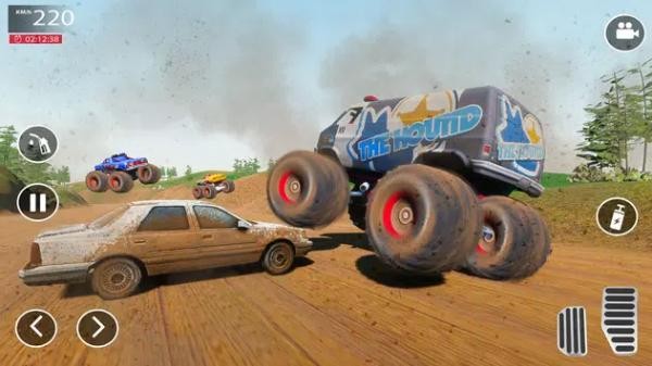 ���￨����ŢMonster Truck Mudding Gamesv1.0.0 ���İ�