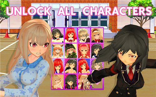 High SchoolGirlRealBattleSimulatorFightLife����̬ģ����v7.0 ��׿��