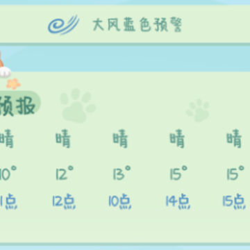菜宠天气 菜宠天气