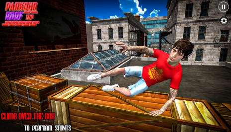 �����ܿ���ʵģ��(Freestyle Rooftop Parkour Run)