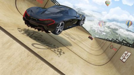 ���������ؼ���3D��ϷMega Car Stunt Race 3D Gamev1.0.2 ��׿��