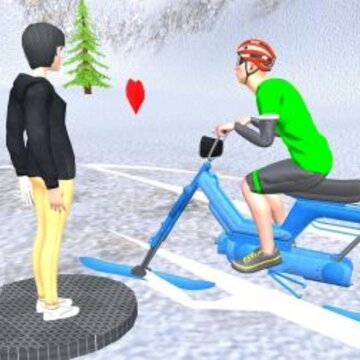雪地自行车骑行Snow Bike Ride 雪地自行车骑行Snow Bike Ride