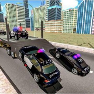 �������俨��Police Car Transport Truck