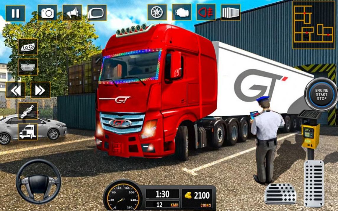 ʻͣģ3D(Truck parking game)v1.0 ׿